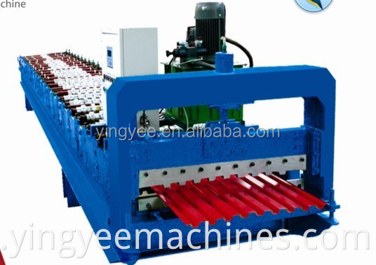 Metal Shutter Slat Roll Forming Machine Steel Garage Door Machine